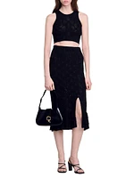 Decorative Knit Top