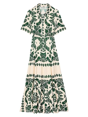Floral Print Maxi Dress