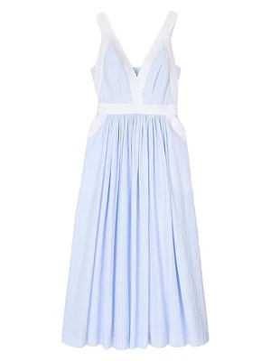 Long Striped Dress