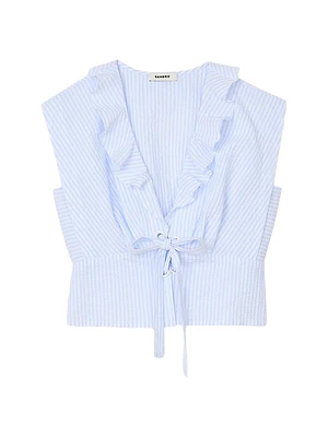 Striped Crop Top