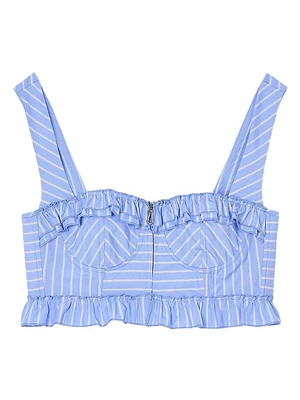 Striped Crop Top