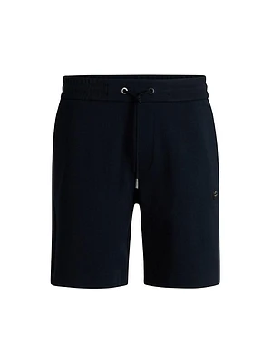 Shorts with Metallic Double B Monogram