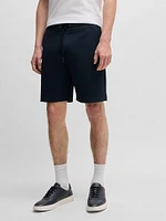 Shorts with Metallic Double B Monogram