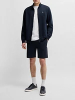 Shorts with Metallic Double B Monogram