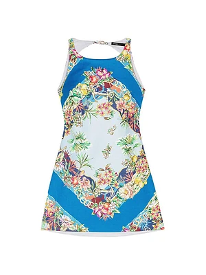 Patterned Shift Dress