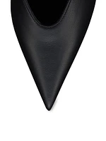 Miss Z 80MM Slimimule Leather Pumps