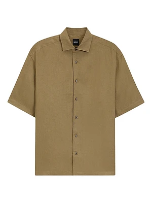 Beckham x Boss Relaxed-Fit Shirt Linen