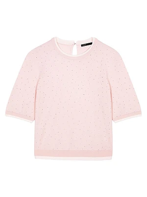 Wool Short-Sleeve Jumper