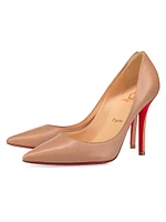 Apostrophy 100MM Leather Pumps