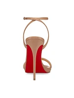 Loubi Queen 120MM Leather Sandals