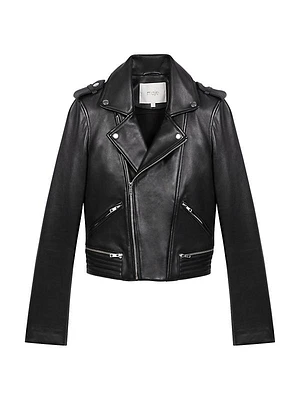 Leather Moto Jacket