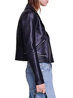 Leather Moto Jacket