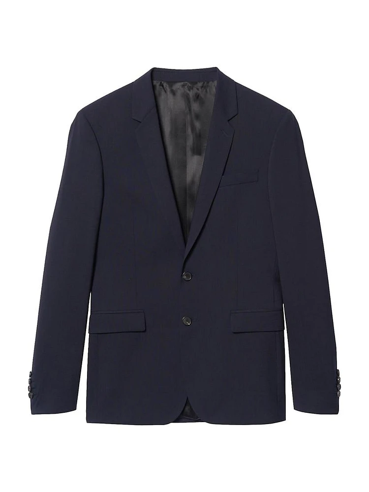 Classic Wool Suit Jacket