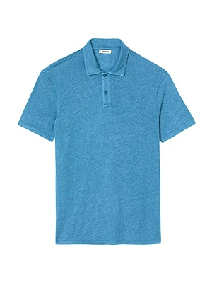 Linen Polo Shirt