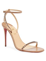 So Me 100MM Leather Sandals