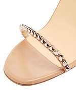 So Me 100MM Leather Sandals