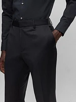Formal Trousers in Virgin-Wool Serge