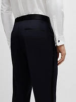 Tuxedo Trousers Virgin-Wool Serge