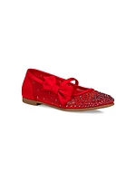 Baby Girl's Little & Melodie Strass Flats