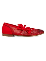 Baby Girl's Little & Melodie Strass Flats