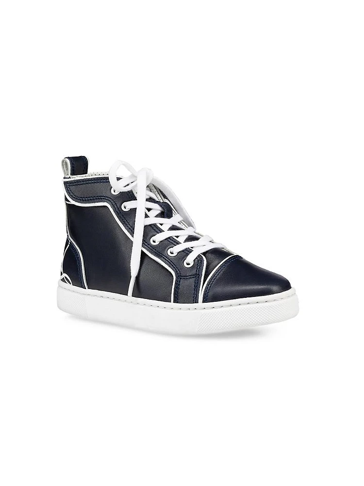 Little Boy's & Funnytopi High-Top Sneakers