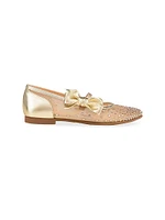 Little Girl's & Melodie Strass Ballet Flats