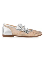 Little Girl's & Melodie Strass Ballet Flats