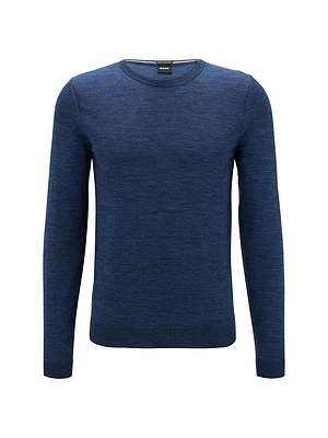 Slim-Fit Sweater Virgin Wool
