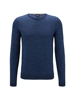 Slim-Fit Sweater Virgin Wool