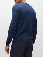 Slim-Fit Sweater Virgin Wool