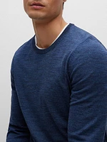Slim-Fit Sweater Virgin Wool