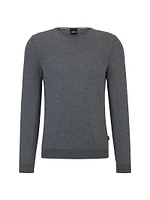 Slim-Fit Sweater Virgin Wool