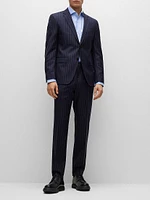 Regular-Fit Shirt Stretch-Cotton Twill