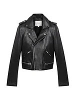 Leather Biker Jacket