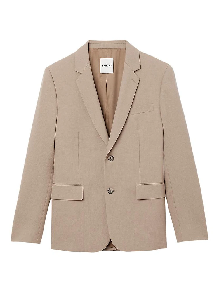 Wool Suit Jacket