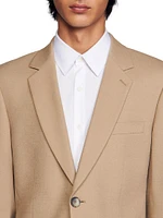 Wool Suit Jacket