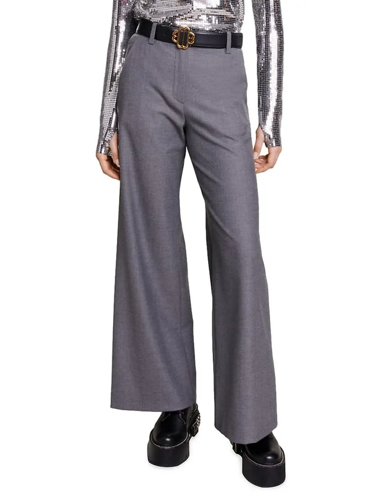 Wide-Leg Trousers