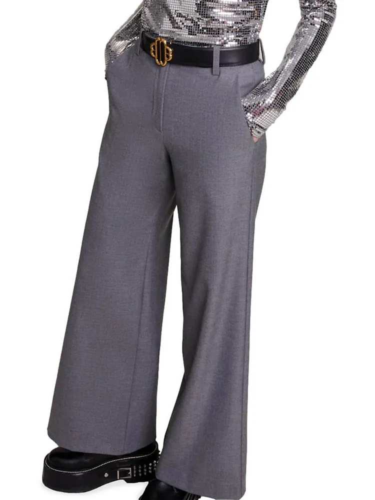 Wide-Leg Trousers