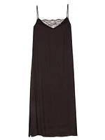 Satin-Look Maxi Dress