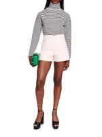 A-Line Shorts  Tweed