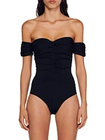 Open-Shoulder Bodysuit