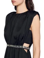Jewelry-Style Midi Dress