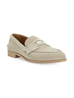 Penny Leather Flat Crosta Loafers