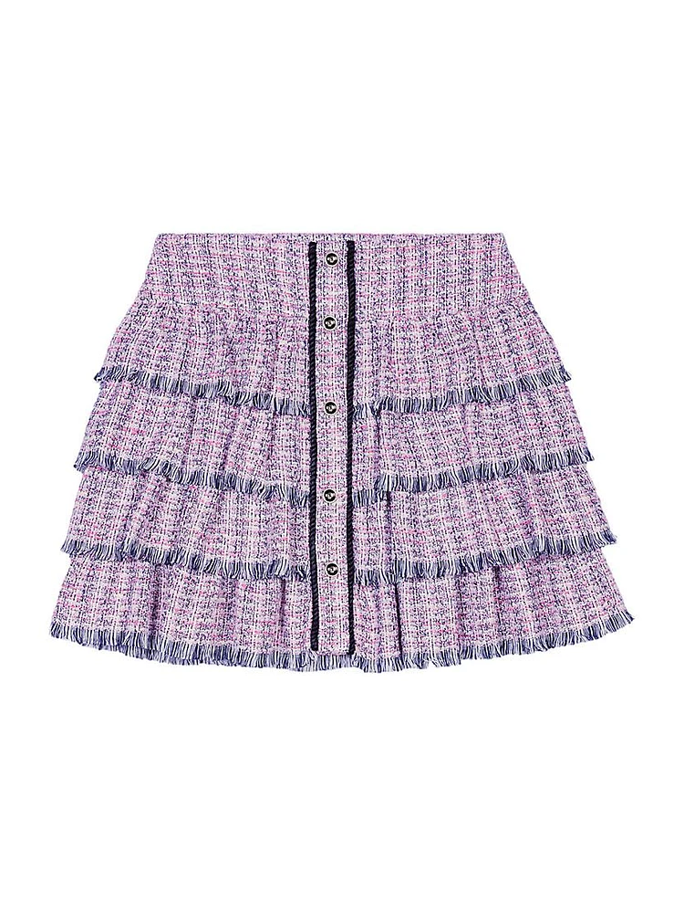 Short Tweed Skirt