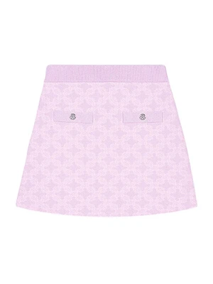 Jacquard Knit Skirt