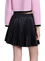 Short Pleated Skirt