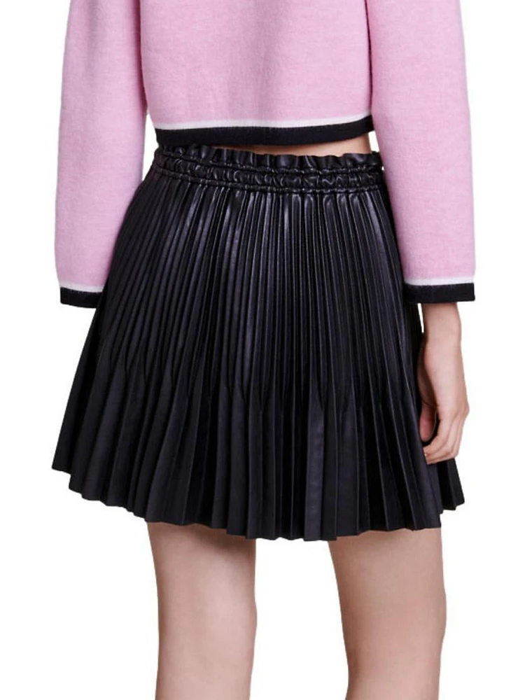 Short Pleated Skirt