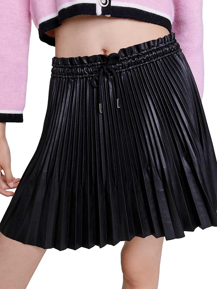 Short Pleated Skirt