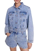 Cropped Denim Jacket