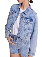 Cropped Denim Jacket